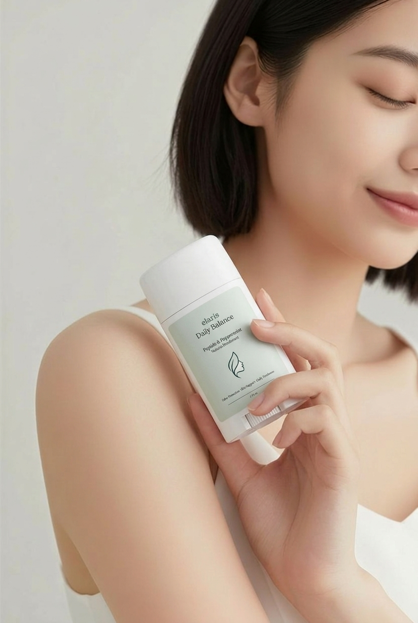 Elaris Daily Balance 2 Pack Peptide & Peppermint Deodorant