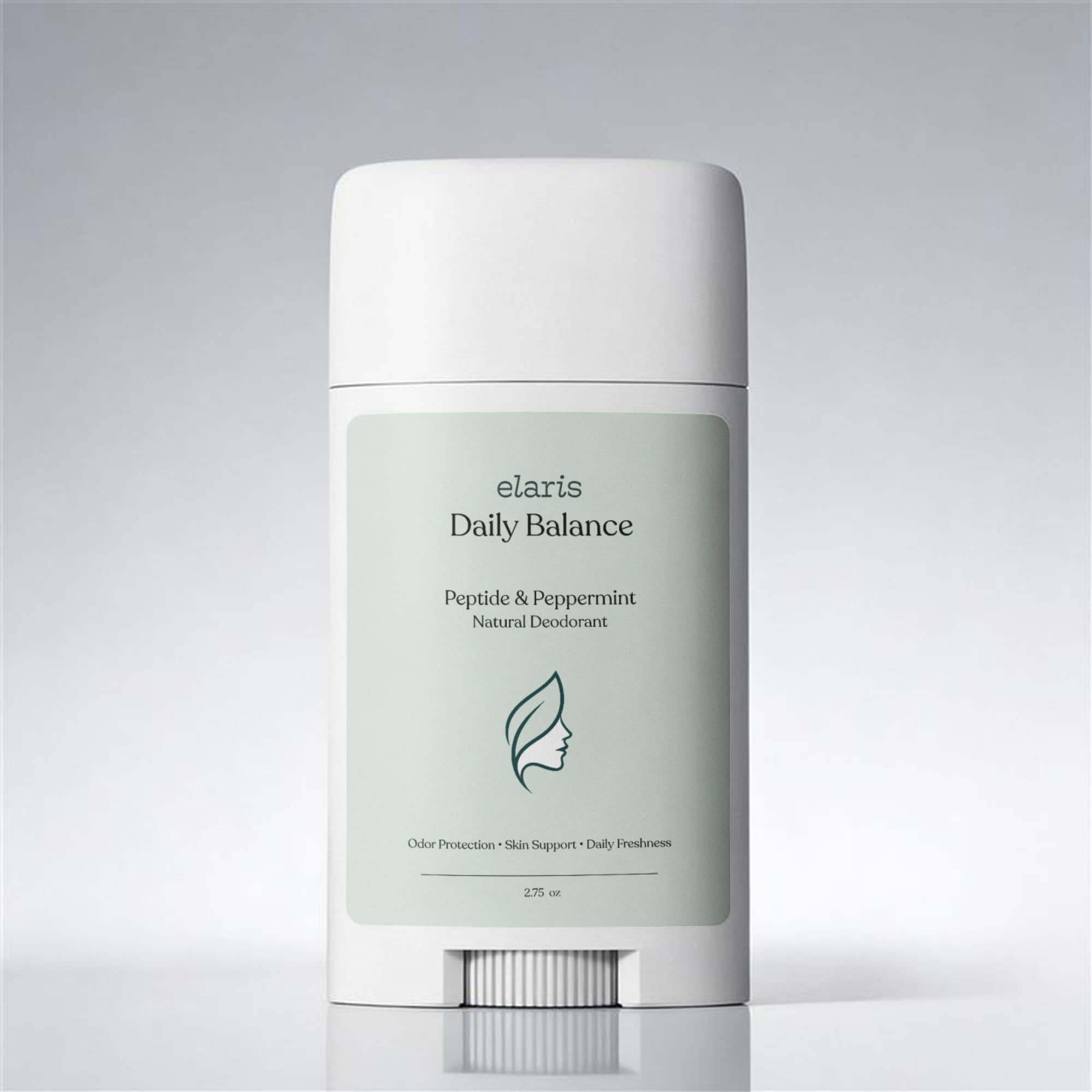 Elaris Daily Balance 2 Pack Peptide & Peppermint Deodorant