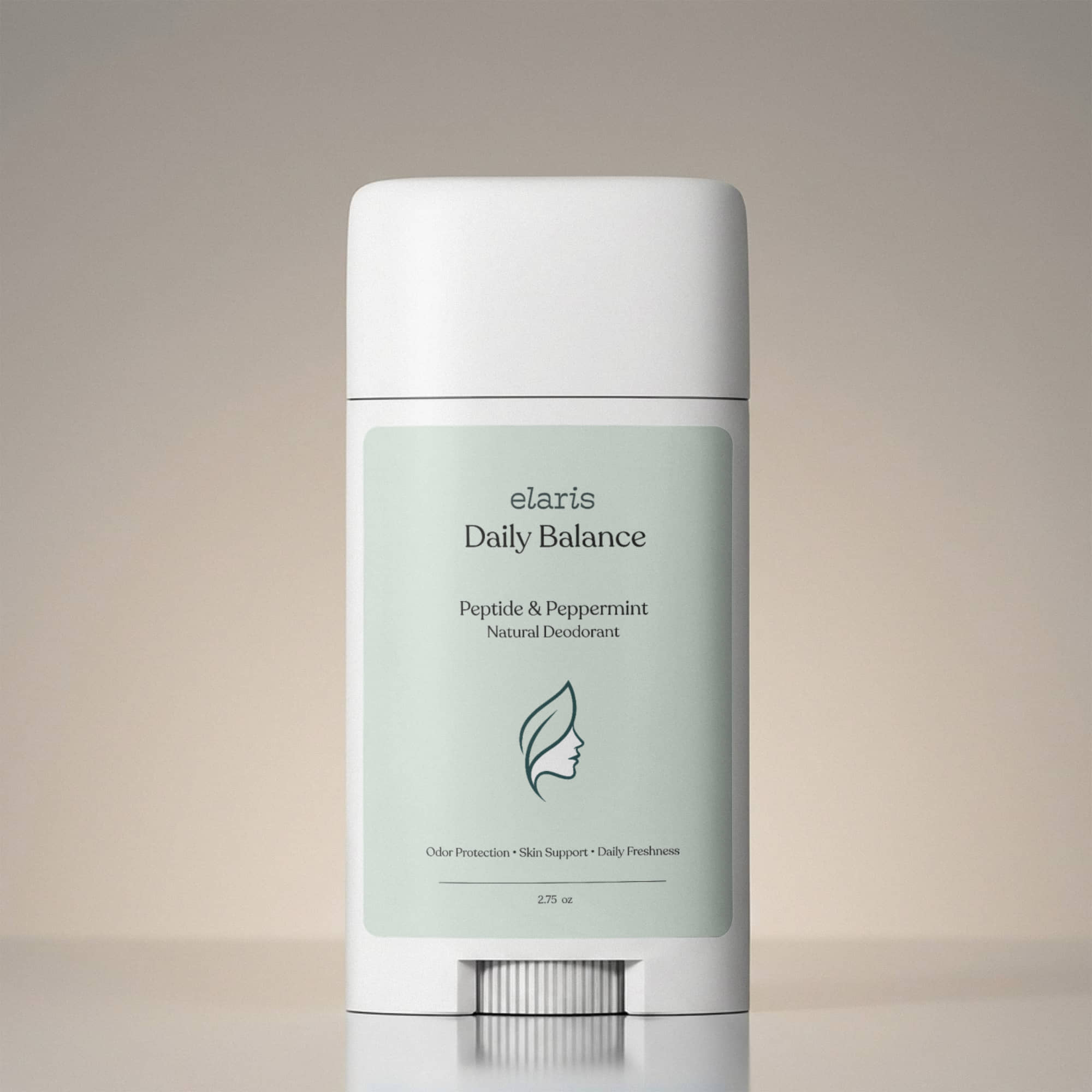 Elaris Daily Balance 2 Pack Peptide & Peppermint Deodorant