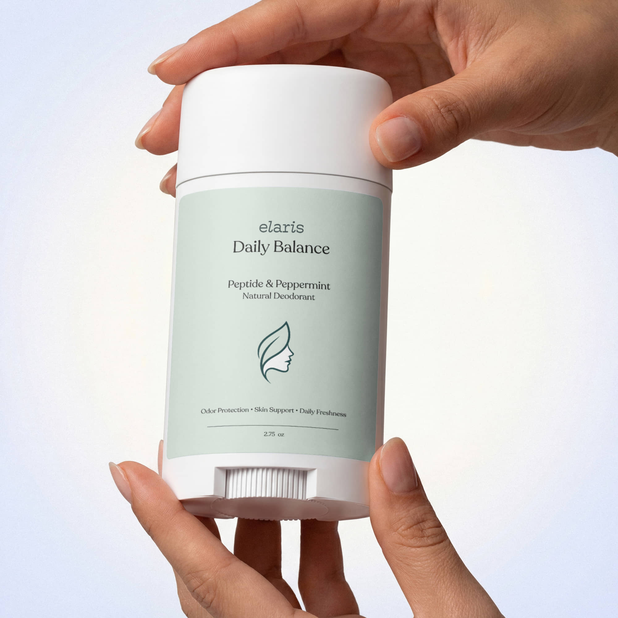 Elaris Daily Balance 2 Pack Peptide & Peppermint Deodorant